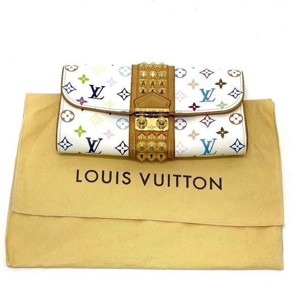 LOUIS VUITTON Monogram Multicolore Pochette Courtney Clutch Purse - Picture 3 of 11
